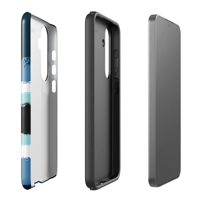 Royal Blue Evil Eye Tough Case for Samsung