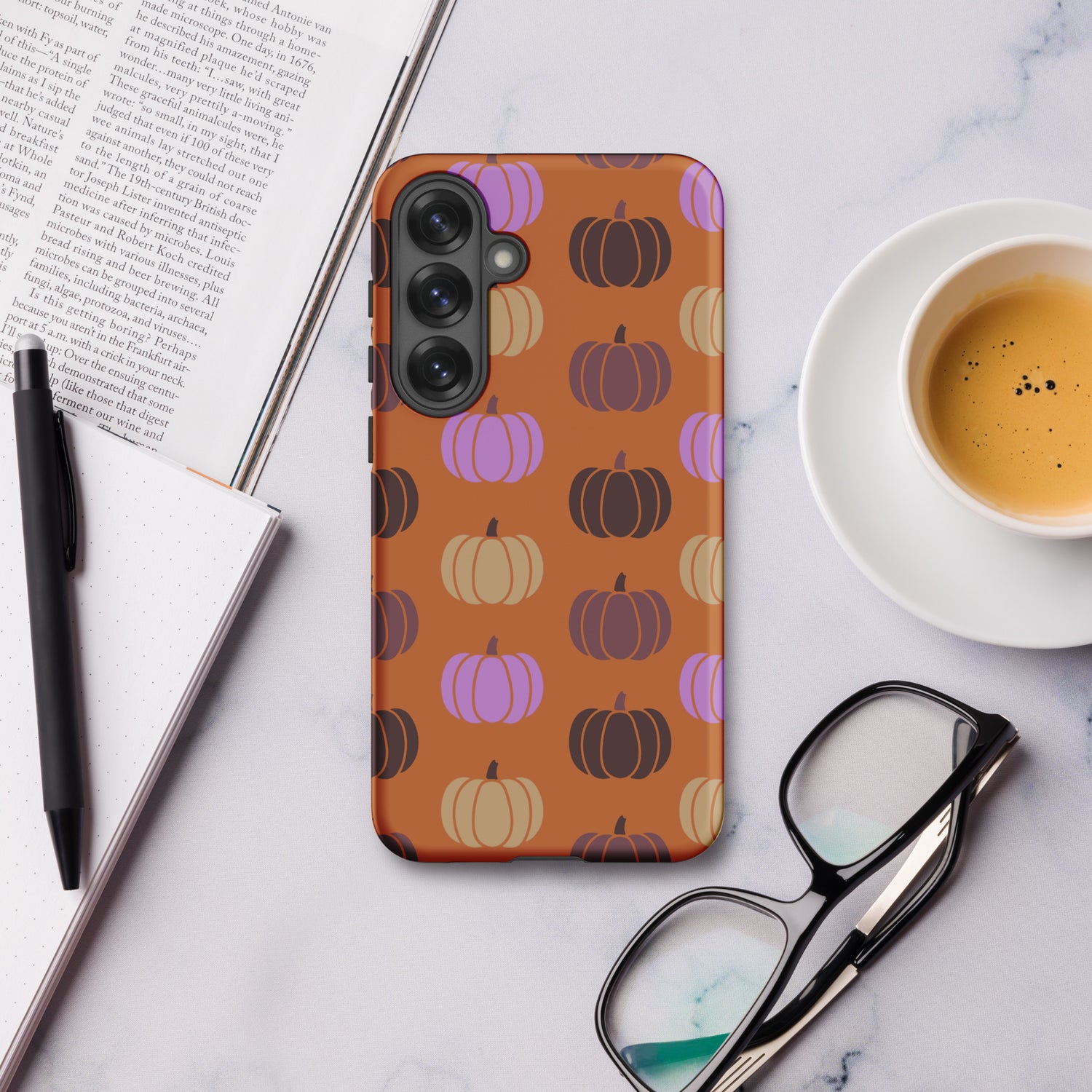 Pumpkin Pattern Tough Case for Samsung