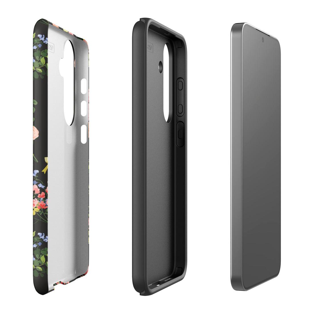 Dark Floral Bouquet Tough Case for Samsung