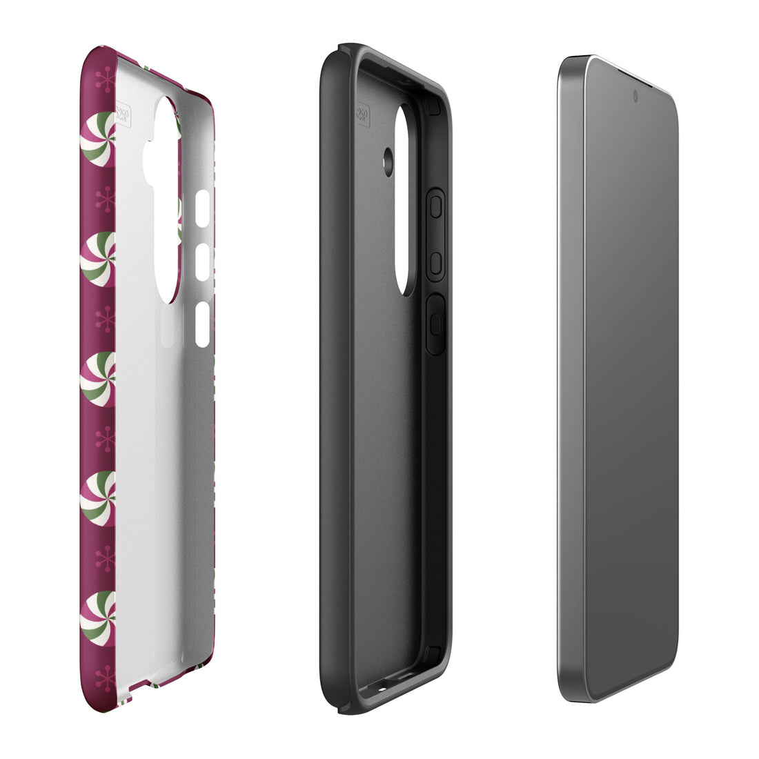 Berry Peppermint Tough Case for Samsung