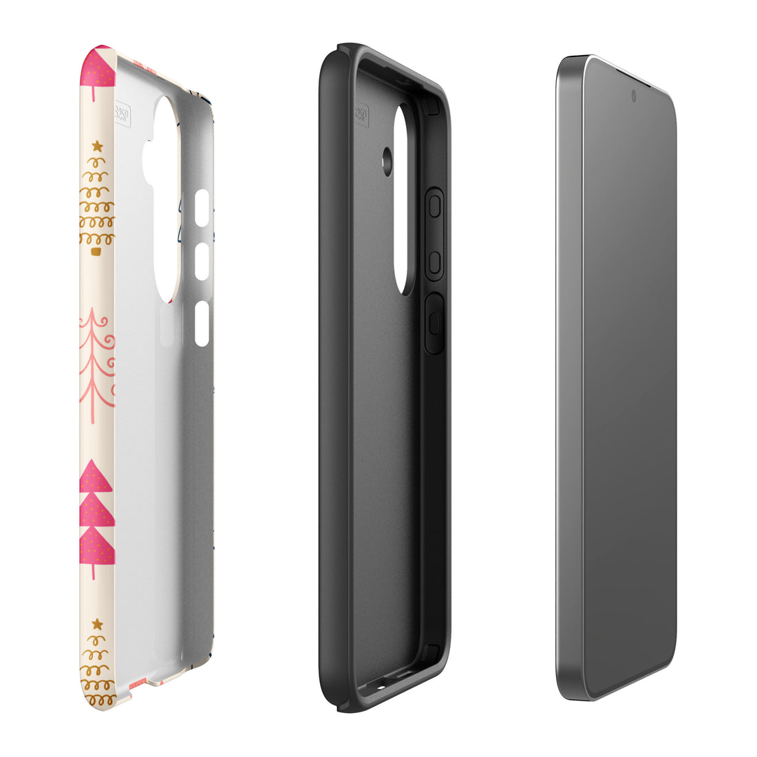 Pastel Holiday Trees Tough Case for Samsung