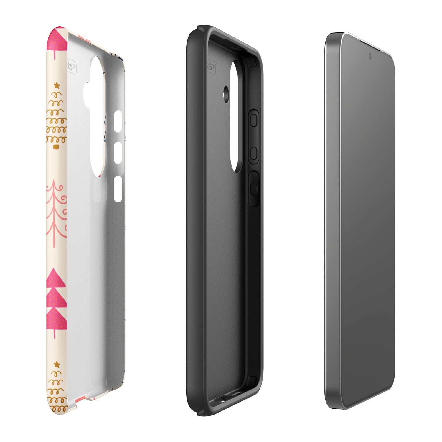 Pastel Holiday Trees Tough Case for Samsung