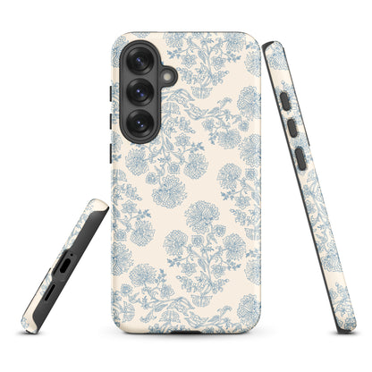 Mini Floral Toile Tough Case for Samsung