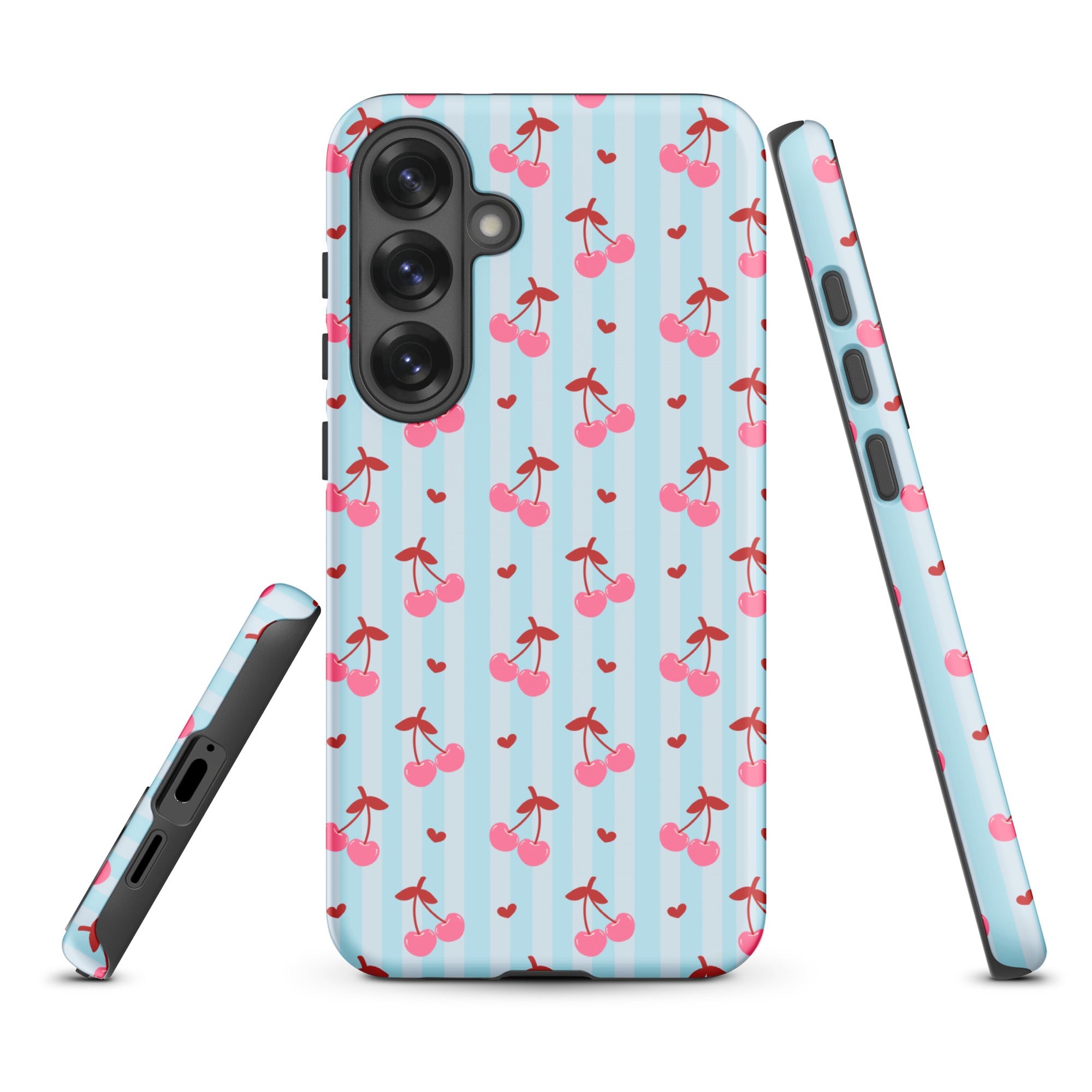 Cherry Hearts Tough Case for Samsung