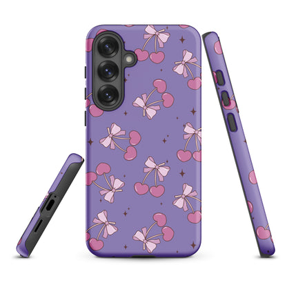 Coquette Cherry Bow Tough Case for Samsung