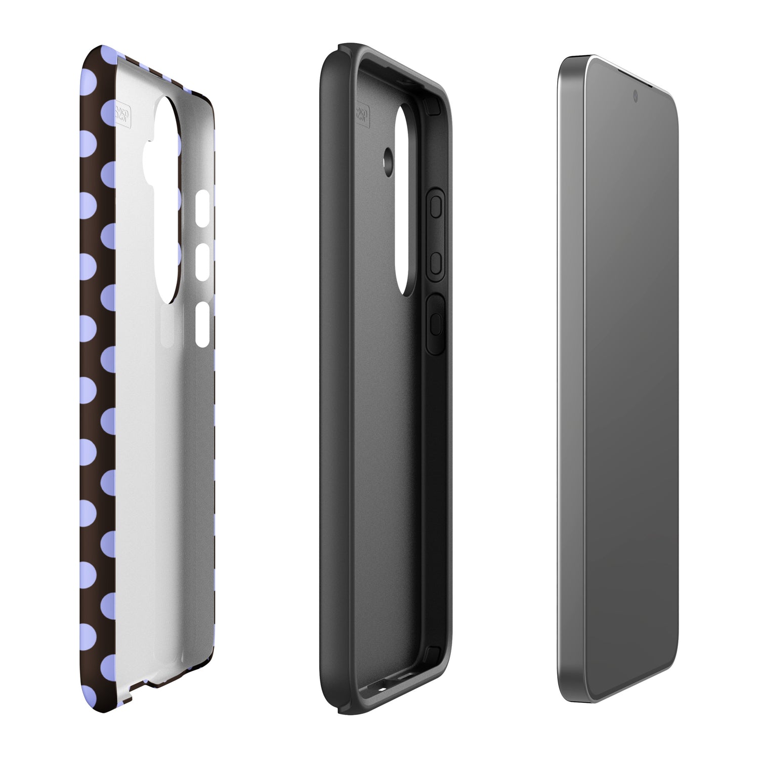 Brown Polka Dot Tough Case for Samsung