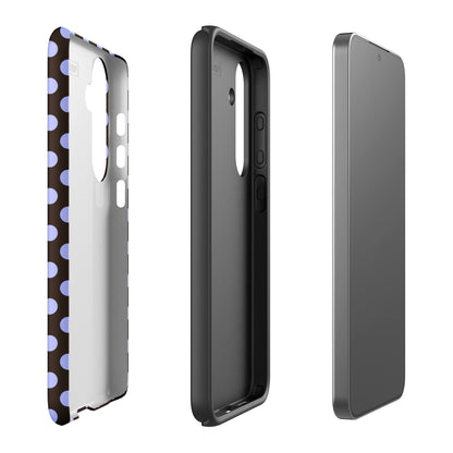 Brown Polka Dot Tough Case for Samsung
