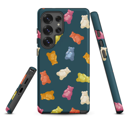 Teal Gummy Bear Aesthetic Print Tough Case for Samsung