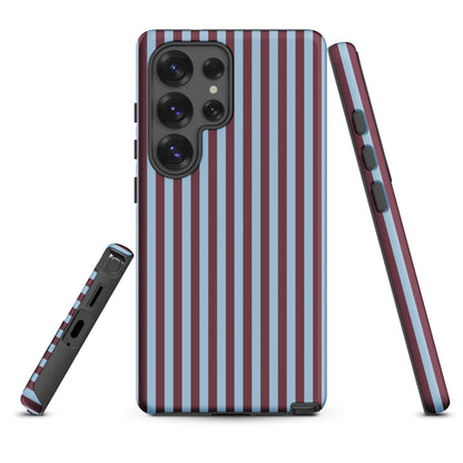 Bordeaux Stripe Tough Case for Samsung
