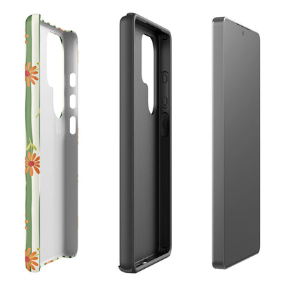 Daisy Stripe Tough Case for Samsung
