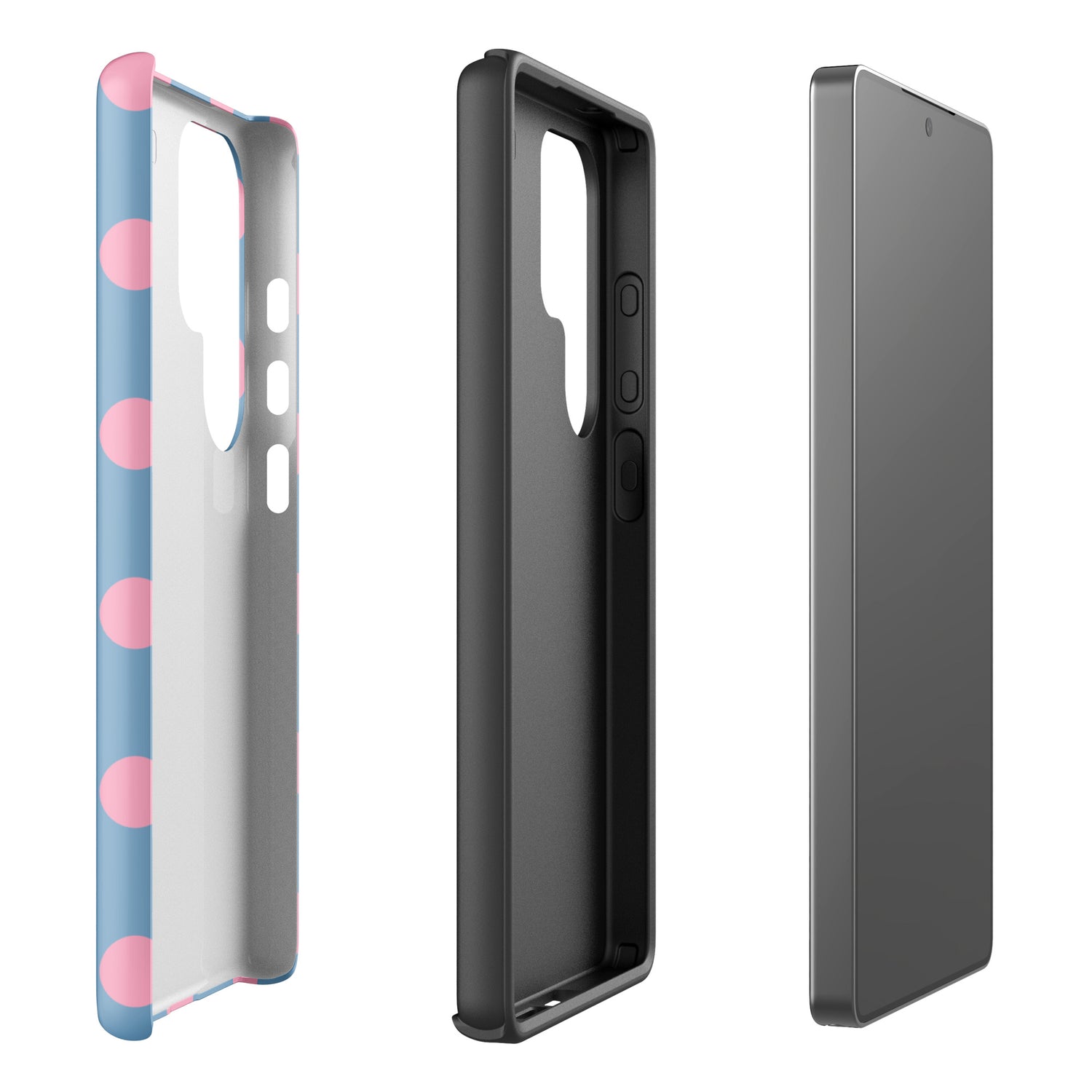 Bluebell Polka Dot Tough Case for Samsung