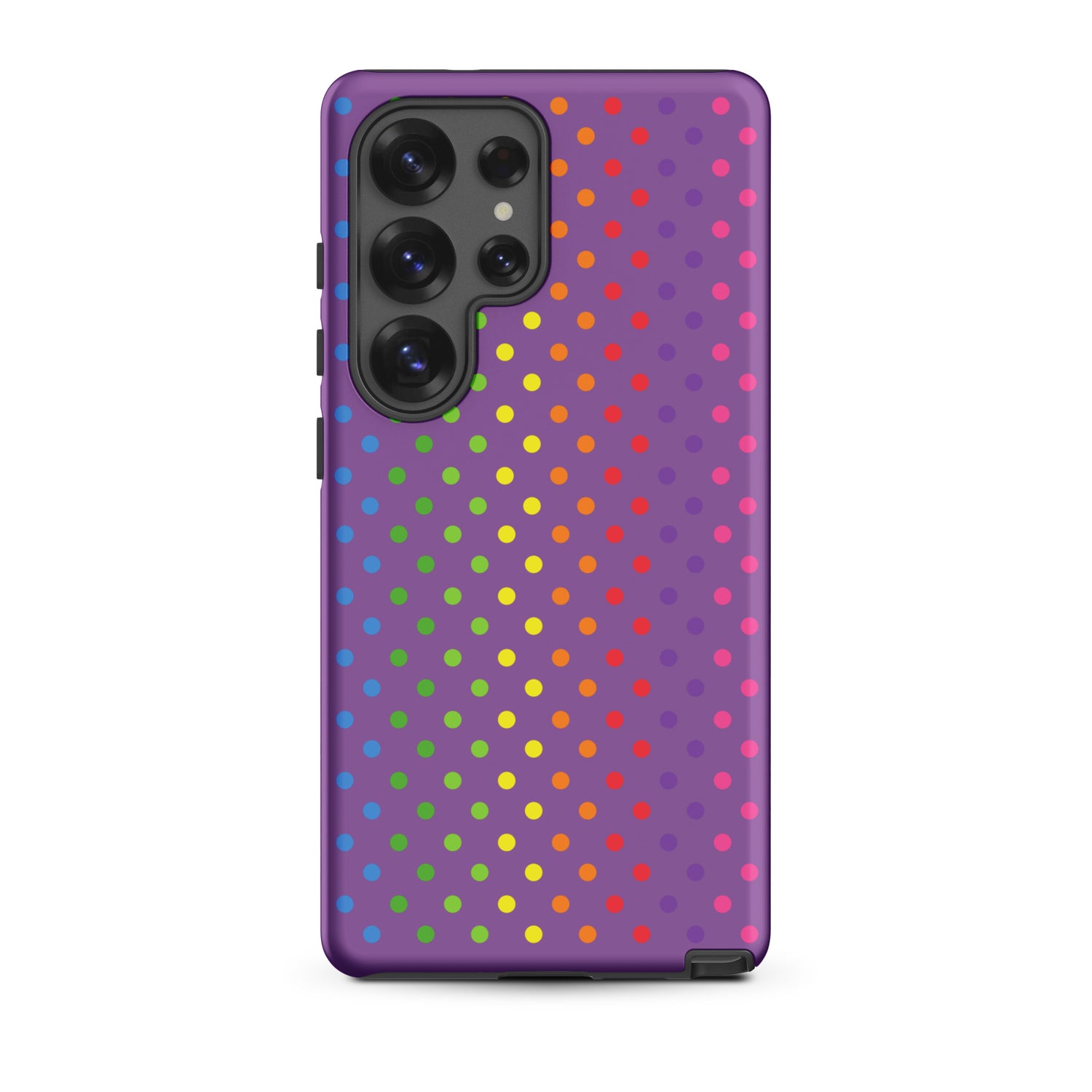 Violet Rainbow Polka Dot Tough Case for Samsung