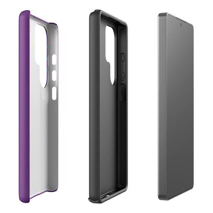 Violet Rainbow Polka Dot Tough Case for Samsung