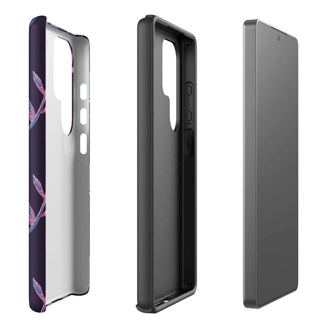 Purple Bellflower Tough Case for Samsung
