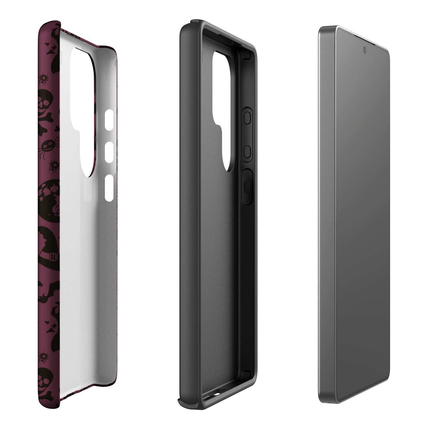 Burgundy Spooky Halloween Tough Case for Samsung