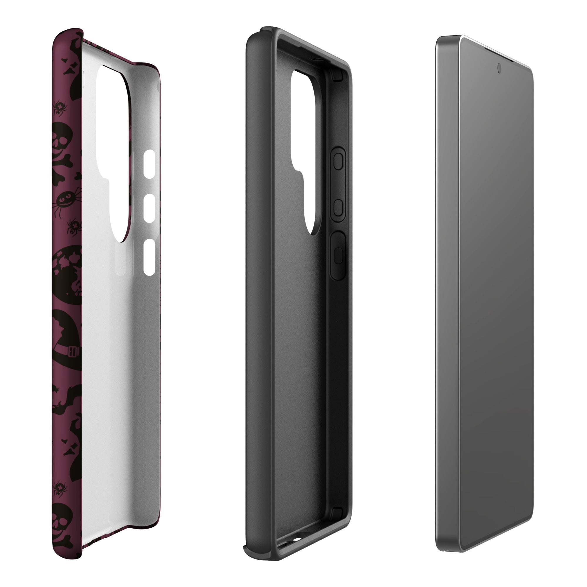 Burgundy Spooky Halloween Tough Case for Samsung