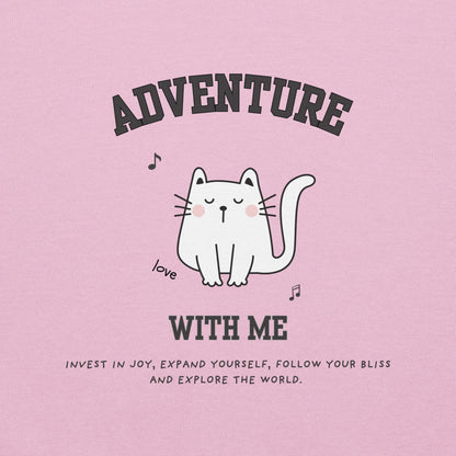 Adventure With Me Cat Hoodie
